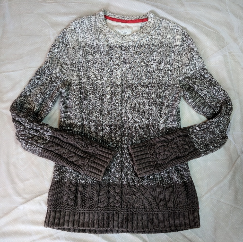 Banana Republic Oversized Cable Knit Sweater
